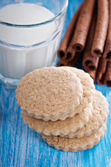 Whole wheat cinnamon cookies