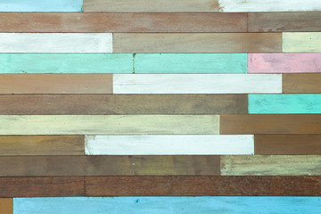 Colorful wood background