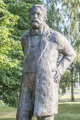 Fritz Reuter Statue Rostock Reutershagen