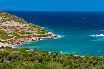 Naklejka premium Bay near Agia Pelagia