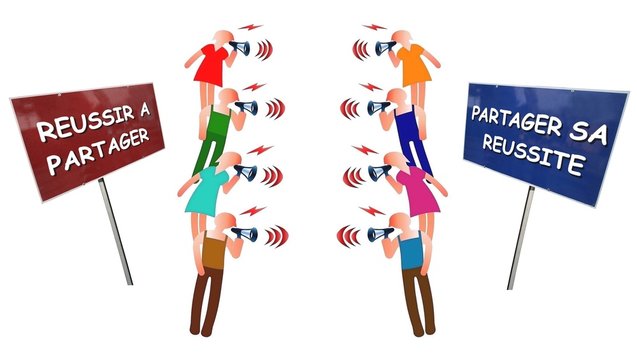 D&eacute;bat "Partager vs R&eacute;ussir"