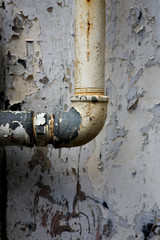 Old Disused Petrol Filling Station