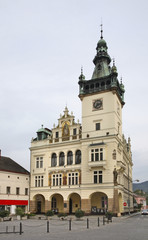 Fototapeta na wymiar Town hall in Nachod. Czech republic
