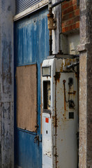 Old Disused Petrol Filling Station