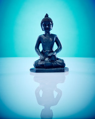 Buddah in lotus pose