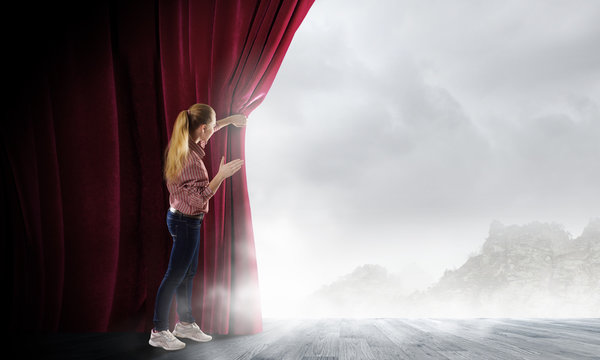 Behind The Curtain Theater Images – Browse 2,206 Stock Photos, Vectors, and  Video | Adobe Stock