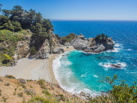 mcWay Falls, Big Sur on Highway1, CA, USA