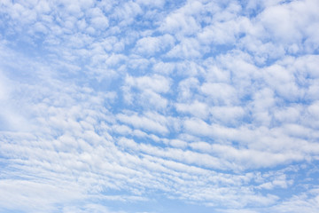 blue sky clouds