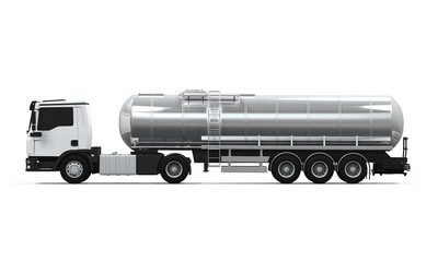 Obraz na płótnie Canvas Fuel Tanker Truck