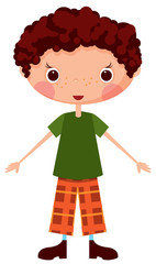 Cartoon boy