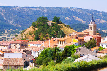 Obraz premium village in Aragon. Frias de Albarracin