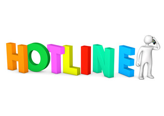 Manikin Smartphone Hotline