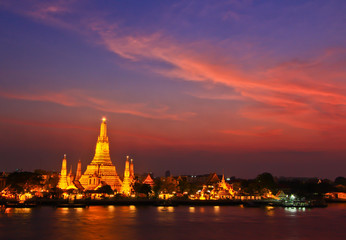 Obraz premium Wat Arun in Bangkok of Thailand