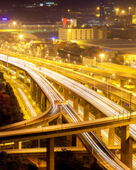 China Shenzhen, Yantian port overpass