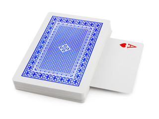 Deck of playing cards