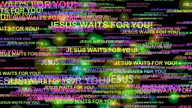 Jesus waits for you