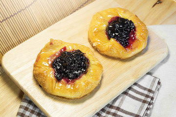 Blueberry danish