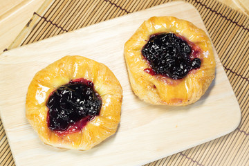 Blueberry danish