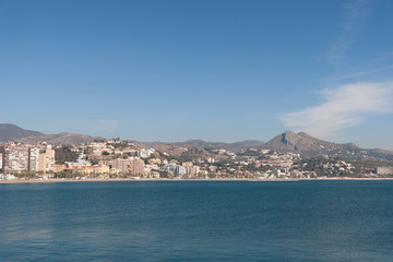 Coastline at Malaga