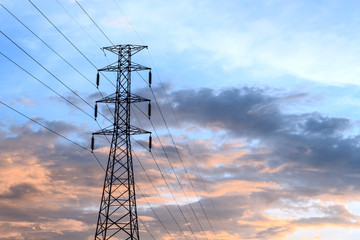 High voltage power lines