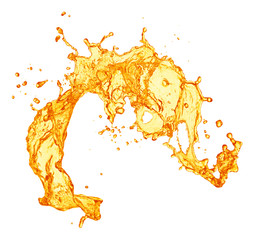 orange juice splash