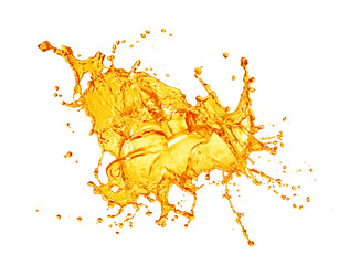 orange juice splash
