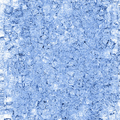 Fototapeta na wymiar Background of crushed ice crystals and water