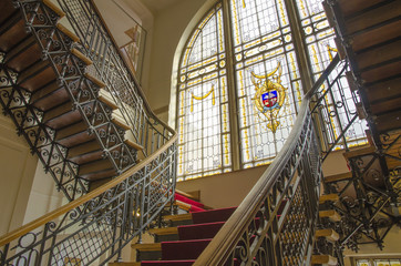 Escalier de la maison communale de St-Josse