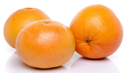 Three grapefruits