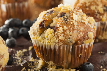 Homemade Blueberry Muffins for Breakfast