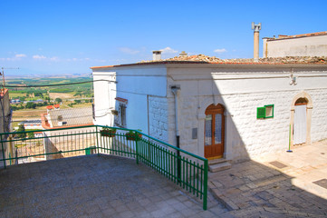 Alleyway. Minervino Murge. Puglia. Italy.