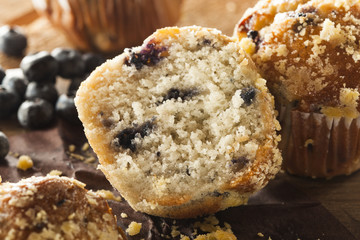 Homemade Blueberry Muffins for Breakfast