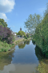 die beliebte Einkaufsstadt Roermond in Limburg