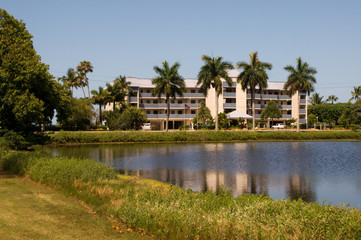 Fototapeta na wymiar Immobilien in Fort Myers in Florida