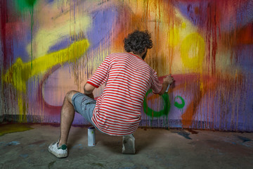 grafitti artist