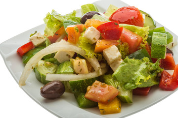 Delicous greek salad