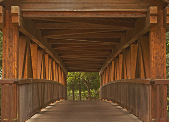 Holz Brücke