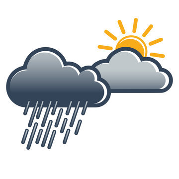 Wetterbericht, Regenschauer, herbstlich