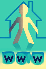 Social Network, Internet Concept