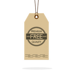 Vintage Style Sale Tags Design Isolated