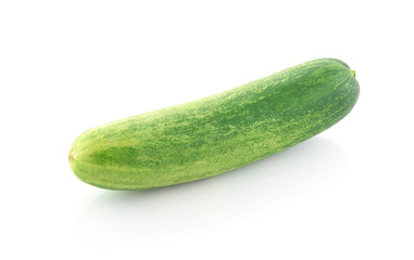 Cucumber isolated on white background