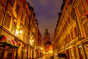 Plakat Stockholm at night