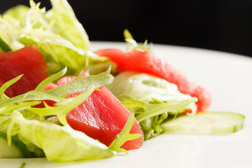 salad with tuna