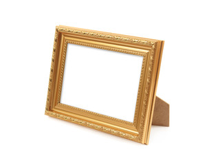 Picture frame on the white background
