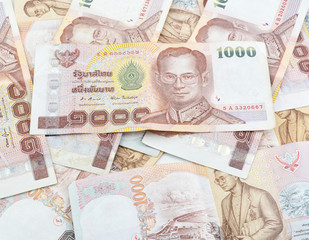 Thai money background