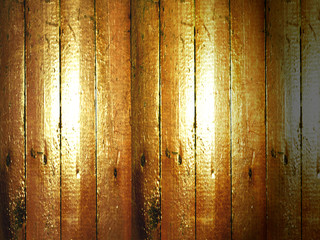 the old wooden floor
