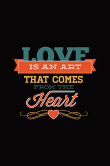 Vector illustration with love and