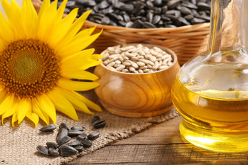 sunflower oil, seed and sunflower