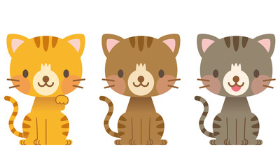 動物　ねこ　セット