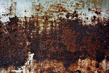 Rusty metal texture